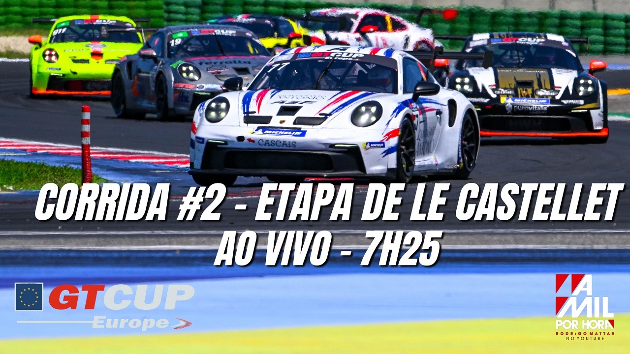 🟣GT CUP OPEN EUROPE 2026 | ETAPA DE LE CASTELLET - 2ª CORRIDA  | AO VIVO E COM IMAGENS