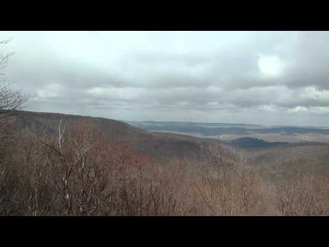 Laurel Highlands Hiking Trail view of Middle Fork