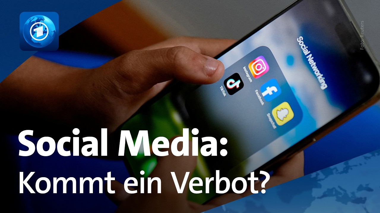 🌍 tagesschau 20 Uhr & tagesschau24 Top-Thema, 24.6.2026 | Kommt ein Social-Media-Verbot?