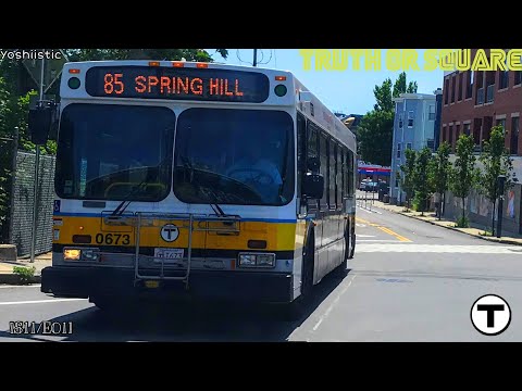 Truth or Square? | Yoshi's Ride Series {S11-E01} - Riding the 85 🚌 - {MBTA}