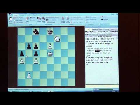 A 5.82.  Novendra PRIASMORO -  WFM Elena CHEREDNICHENKO  1 - 0