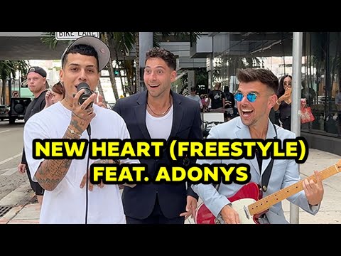 Crash Adams - New Heart Freestyle Feat. @Adonys10official (Official Lyric Video)