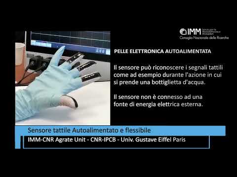 Sensore Tattile Autoalimentato