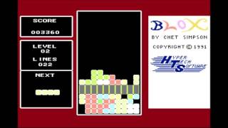 Blox for the TRS-80 CoCo