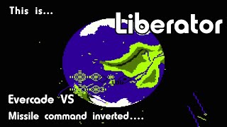 This is Liberator on the Evercade VS