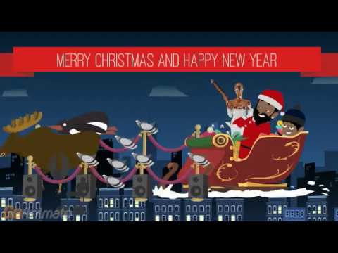 Black Christmas(hoe hoe hoe)/ Mommy kissed santa music video