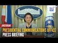 LIVE PCO Undersecretary Atty Claire Castro Daily Press Briefing GMA Integrated News Replay