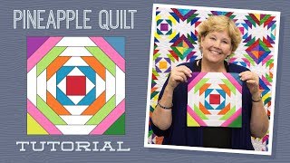 Make a Pineapple Quilt with Jenny Doan of Missouri Star! (Video Tutorial)