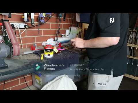 How To Restore Persimmon Woods- Stripping, Part 1.