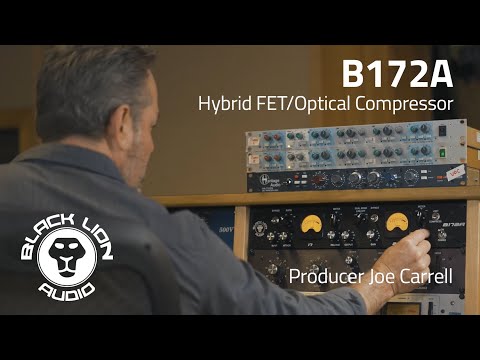 Black Lion Audio B172A 2-Channel Hybrid FET/Optical Compressor 2019 - 2021 - Black image 10