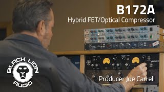 Video thumbnail for Black Lion Audio // B172A Hybrid FET/Optical Compressor Demo By Producer Joe Carrell by Black Lion Audio