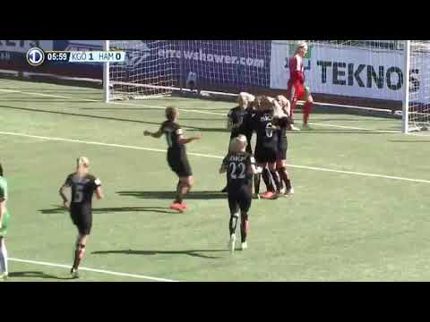 Christen Press Goal Göteborg vs Hammarby 04/21/2018