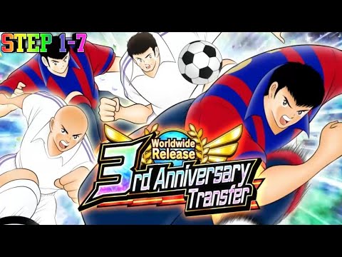 Gacha 3rd Anniversary transfer & Selectable SSR-Captain Tsubasa Dream Team