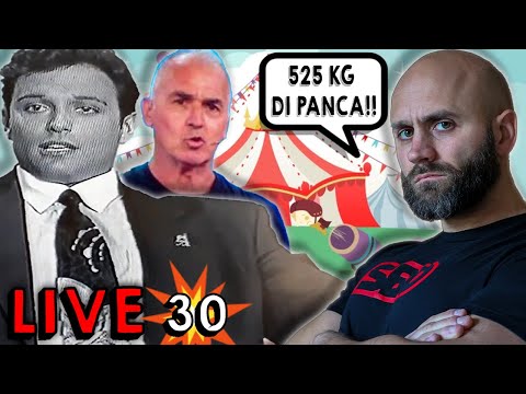 IL PIU FORTE PANCHISTA DEL MONDO : BRUNO DANOVARO E IL GUINNES WORLD RECORD MARCELLO FERRI - LIVE 30