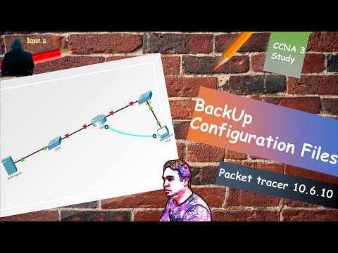 10.6.10 Packet Tracer – Back Up Configuration Files