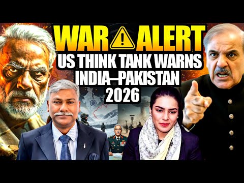 WAR ALERT: US Think Tank Warns of India–Pakistan Conflict in 2026 | M Gen Sudhakar Jee | Amber Zaidi