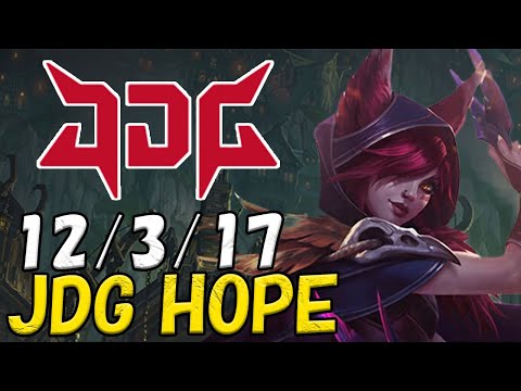 JDG Hope ザヤ(Xayah) VS カイ＝サ(Kai'Sa) BOT ADC patch 12.18 KR RANK