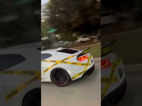 Peak-a-Boo! 👻 #halloween #cars #carcommunity #chevy #camaro #lt1 #ss #zl1 #michigan #detroit