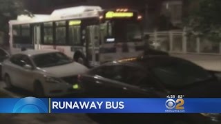 MTA Bus Rolls Backwards In Brooklyn