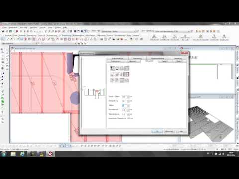 Automatische Bewehrung einer Deckenplatte - Teil 1/6
