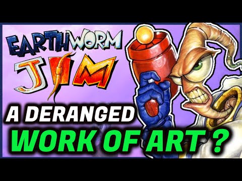THE INSANE HISTORY OF EARTHWORM JIM - A Retro Gaming Documentary
