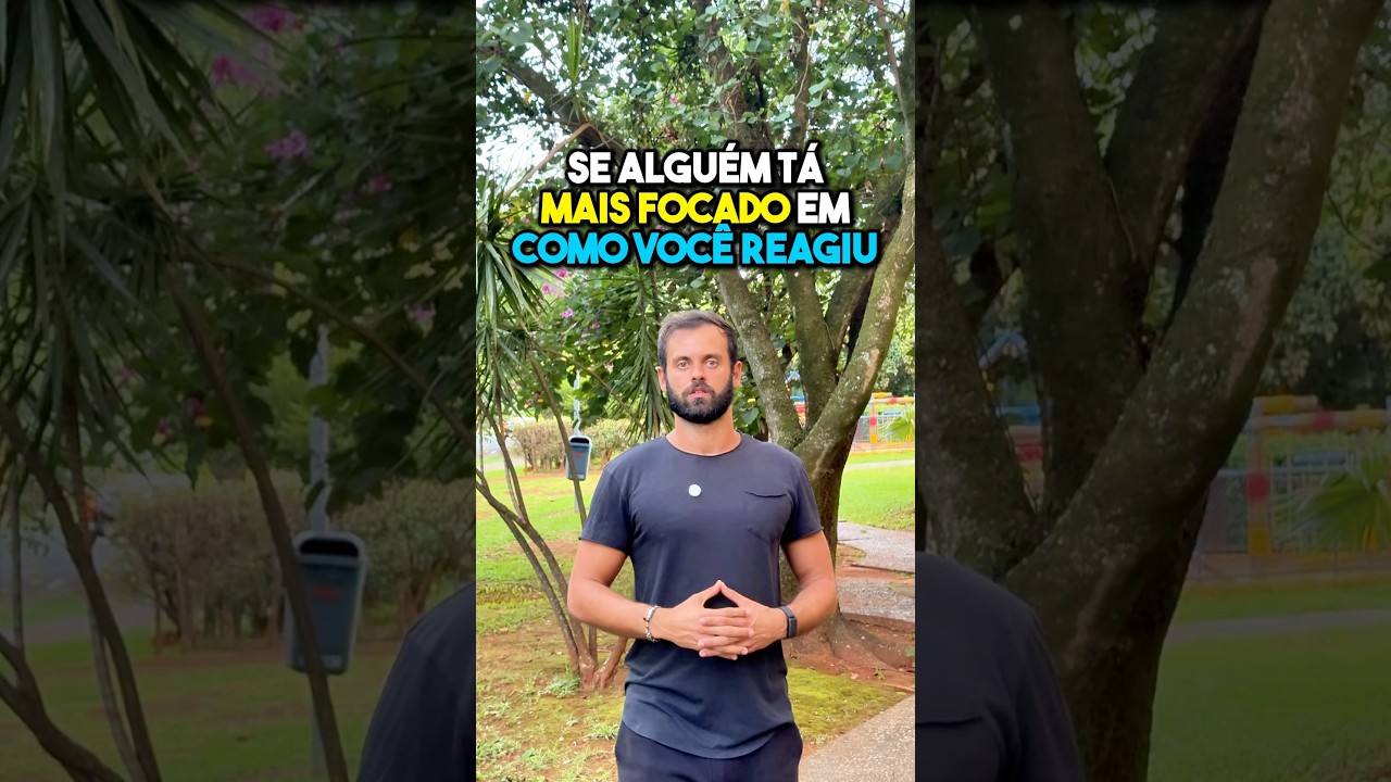 Do que no que ela fez pra provocar sua reação: cuidado. #neurociência #saúdemental