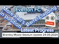 Everton FC New Stadium at Bramley Moore Dock Update 24-05-2024