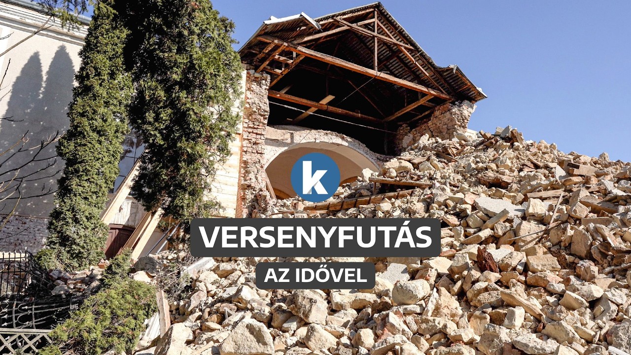 Kármentés és remény a református templom tornyának összeomlása után