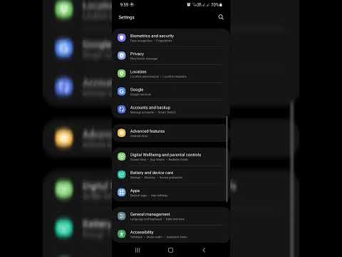 Samsung A20, A30, A50, M14, M34, | How To Enable Double Tap Screen On/Off |