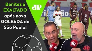 “São Paulo tem um jogador raro no futebol”: Benítez é exaltado após 4 a 2 na Ferroviária