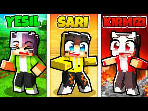 Minecraft AMA Tek Renk Challenge! 🎨