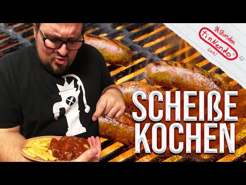 SCHEIßE KOCHEN #001: Currywurst alá Knussmann - 24 Stunden tinNendo LIVE! (31.10.2020)