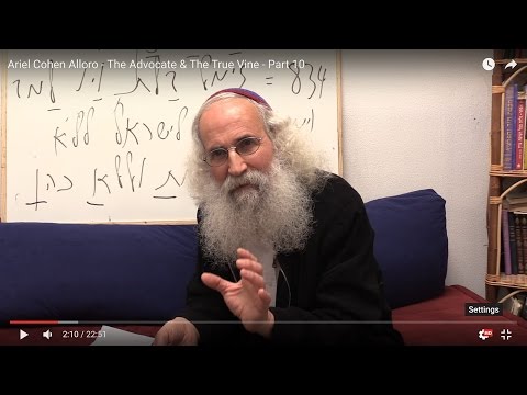 Ariel Cohen Alloro - The Advocate & The True Vine - Part 10