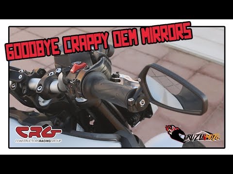 CRG Arrow Bar End Mirror Install on 2019 Yamaha MT-09