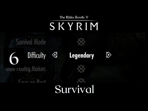 Ganti difficulty ke legendary - Skyrim: Survival Mode - Legendary - Part 6