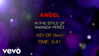 Amanda Perez - Angel (Karaoke)