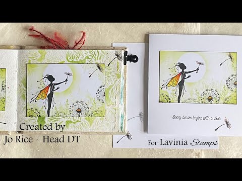 Olivia Creating Wishes by Jo Rice #laviniastamps #journalling