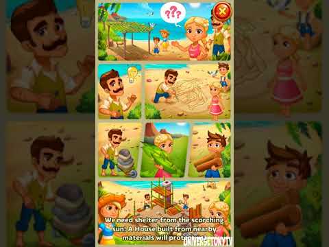 Tropic Trouble Match 3 Builder Android Gameplay