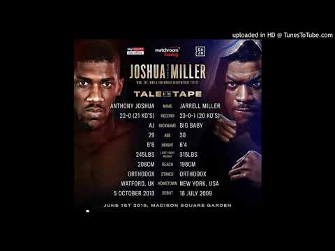 ANTHONY JOSHUA vs JARRELL “BIG BABY” MILLER BREAKS MSG BOXING PRE-SALE RECORD, UK VS USA