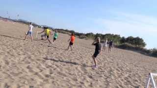 preview picture of video 'Costa Brava Camping La Ballena Alegre: BEACH FOOTBALL TEENES'