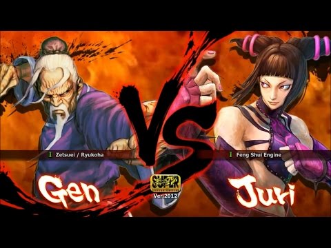 SSFIV:AE 2012 Gen vs Juri "Oh, close! I lost a game."