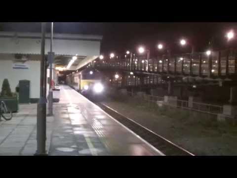 Prestatyn 14.1.2015 - Northern Belle 57305 & DRS 20305 on Valley flasks - class 20 57