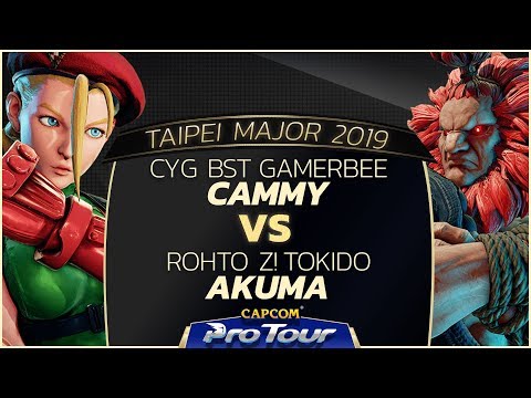 CYG BST GamerBee (Cammy) VS ROHTO Z! Tokido (Akuma) - L.Quarters - Taipei Major 2019 - SFV - CPT2019