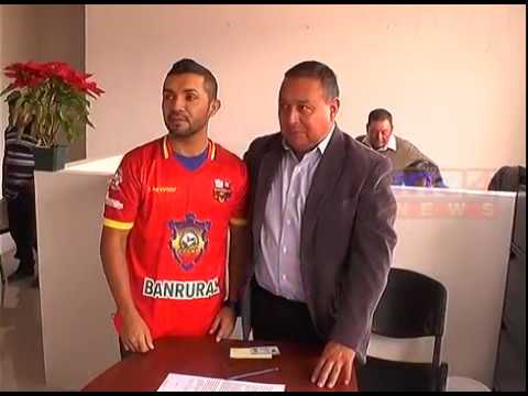 JOSÉ ALBERTO AZURDIA, FUE PRESENTADO COMO EL CUARTO REFUERZO PARA EL DEPORTIVO SAN PEDRO