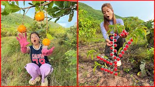 Survival Skills: SMART idea and USEFUL with single mom in forest #bushcraft #camping #outdoors #idea