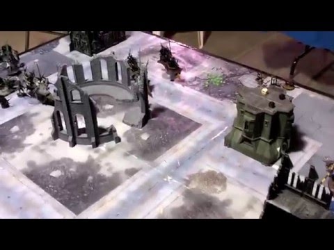 FullyPainted Dark Eldar (Kabal) vs AlphaLegion (CSM) 1850pt Warhammer 40k Battle Report