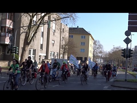 KÖLLE FÜRS KLIMA - Fahrraddemo vom 25. März 2022