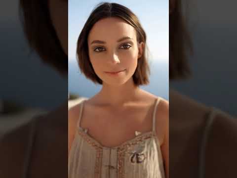 Bohemian Beauty | A Spanish Muse in Sunset Light #goldenhourglow #eleganceinmotion #linenfashion