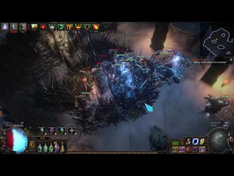 HSC poe 3.12 Carrion golem scion aurastacker - semi afk simulacrum wave 18-20