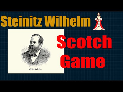 Steinitz, Wilhelm x Baird, David Graham. Scotch Game. 1898.